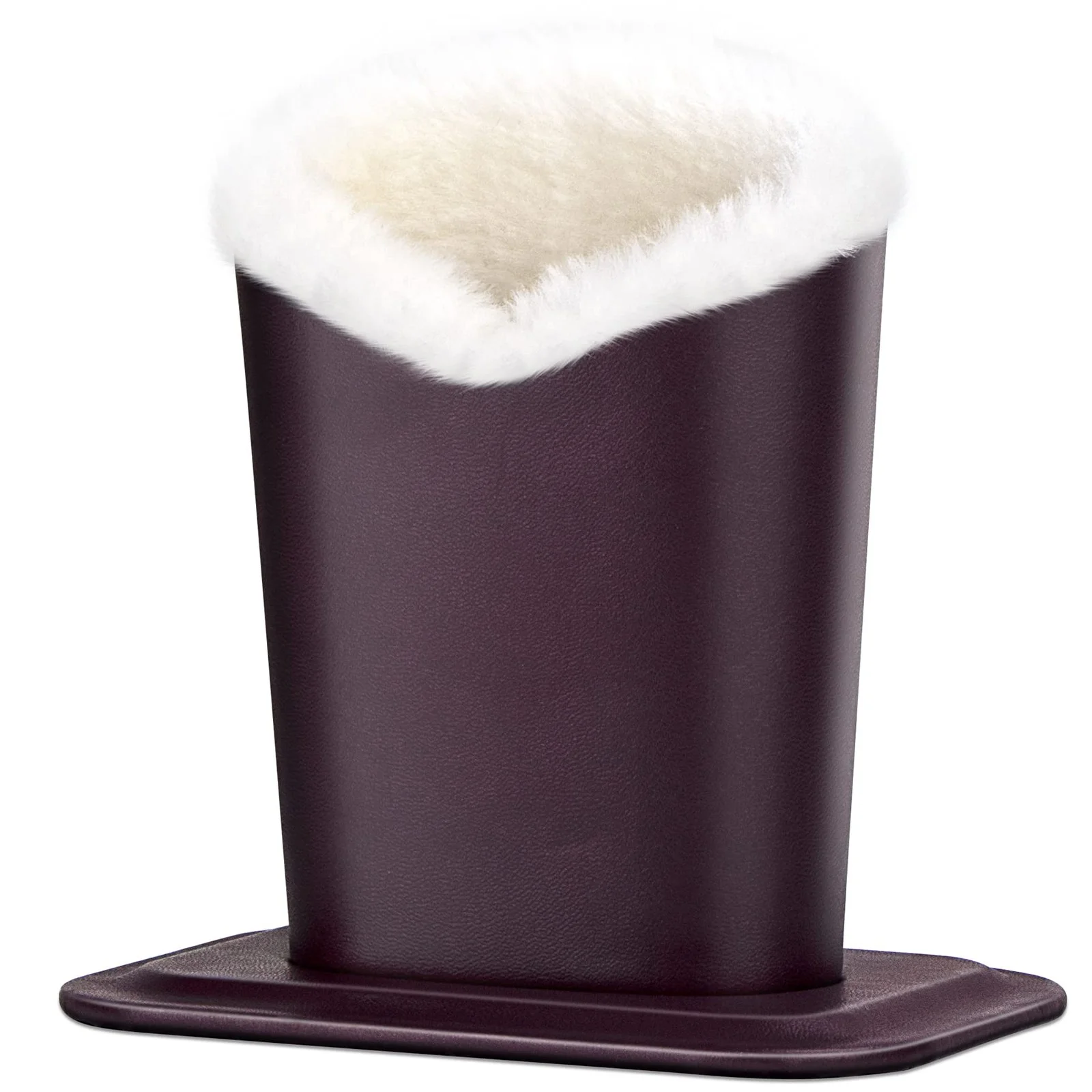 Plush Fluffy Lined Anti-scratch Eyeglasses Holder Protective Glasses Stand Case